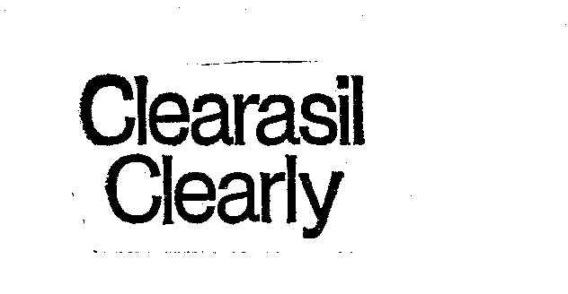  CLEARASIL CLEARLY