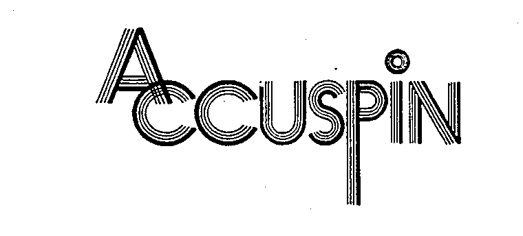Trademark Logo ACCUSPIN