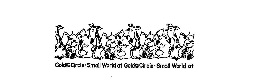  SMALL WORLD GOLD CIRCLES