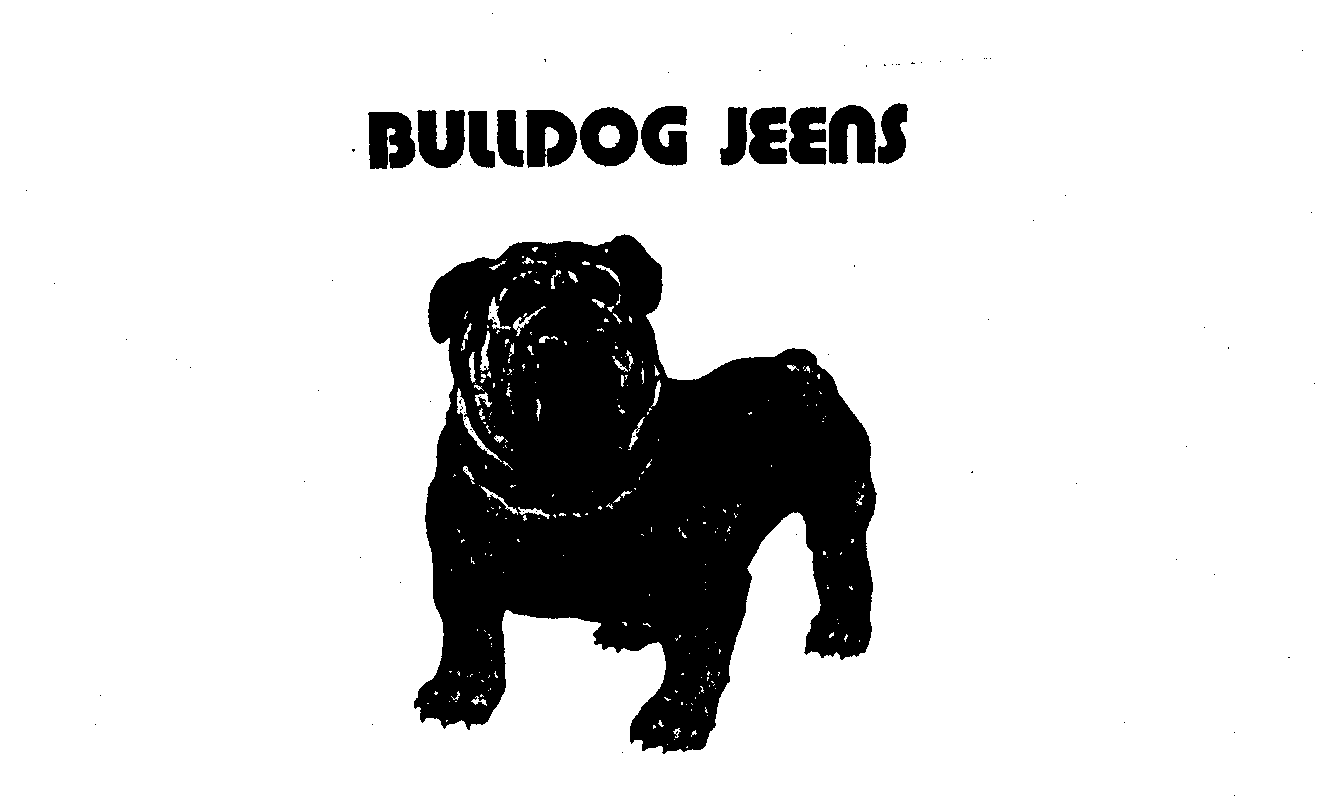 Trademark Logo BULLDOG JEENS