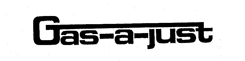 Trademark Logo GAS-A-JUST