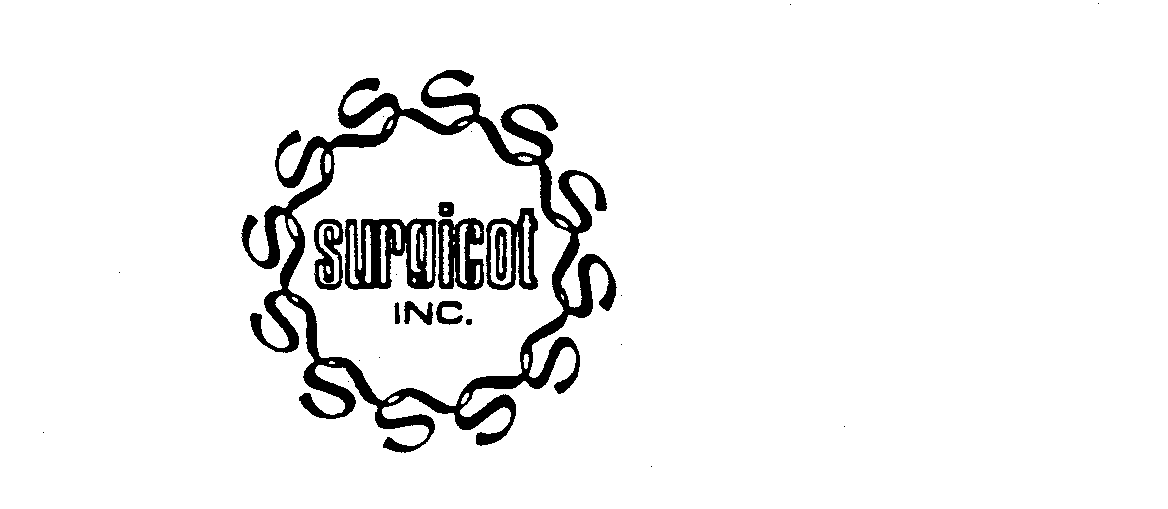 Trademark Logo SURGICOT S