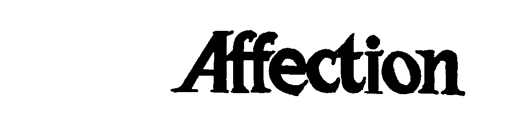 Trademark Logo AFFECTION