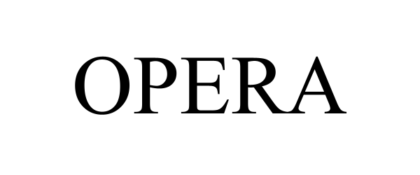  OPERA