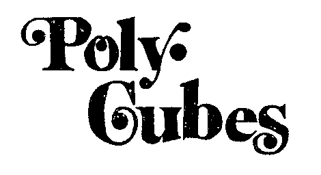 Trademark Logo POLY CUBES