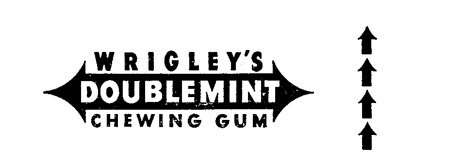  WRIGLEY'S DOUBLEMINT CHEWING GUM