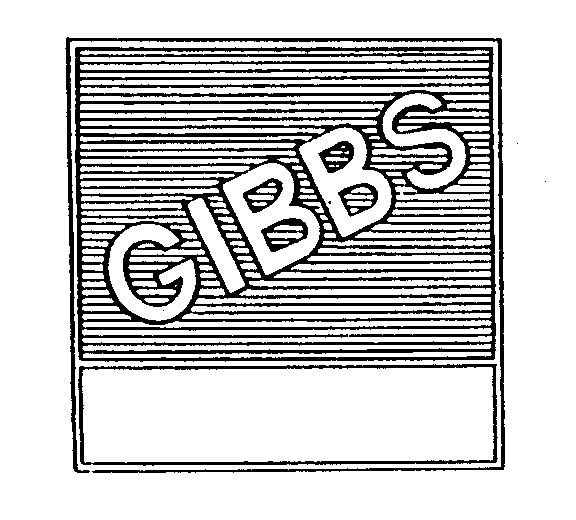 Trademark Logo GIBBS