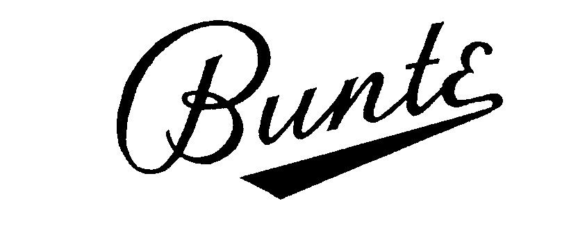 Trademark Logo BUNTE