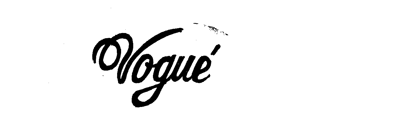 Trademark Logo VOGUE