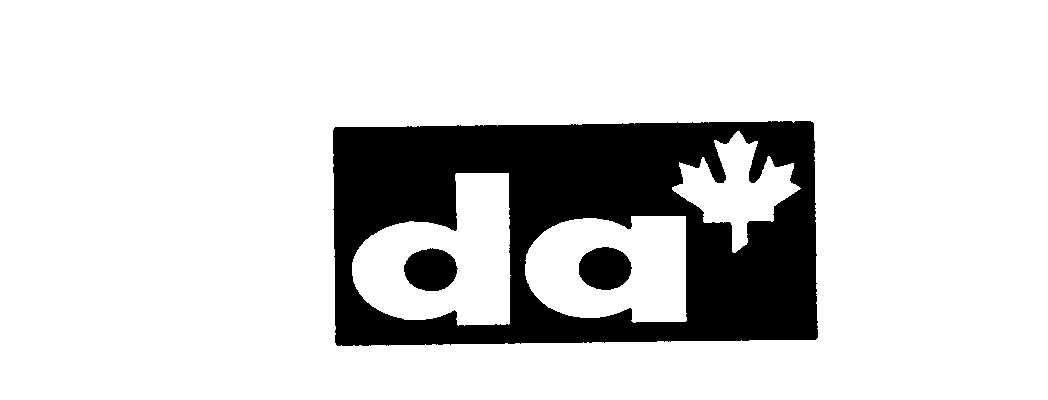 Trademark Logo DA
