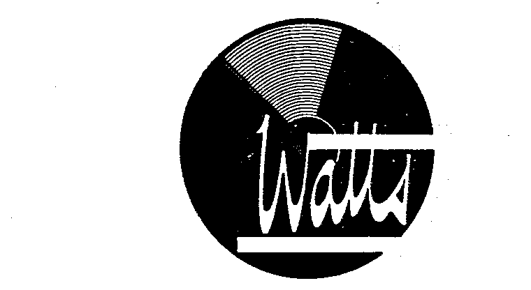 Trademark Logo WATTS