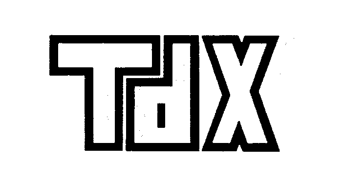 Trademark Logo TDX