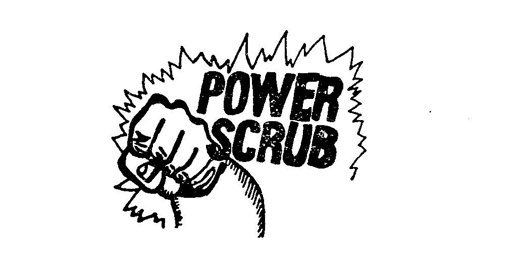 Trademark Logo POWER SCRUB