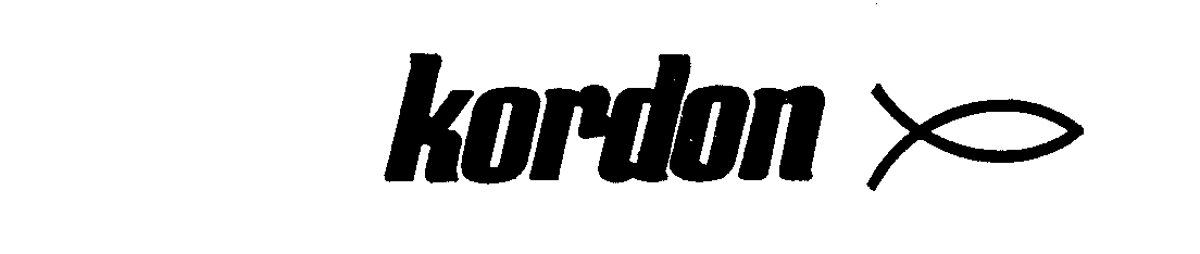 Trademark Logo KORDON