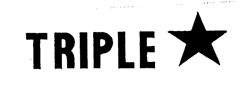 Trademark Logo TRIPLE