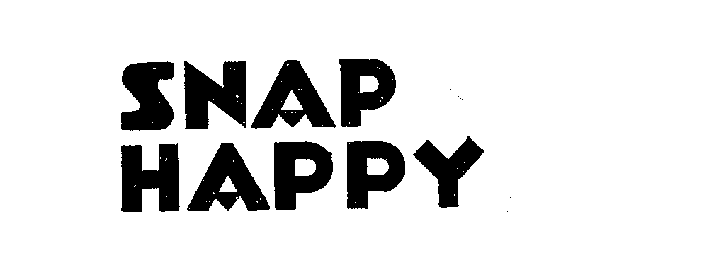 Trademark Logo SNAP HAPPY