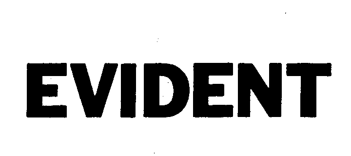 Trademark Logo EVIDENT