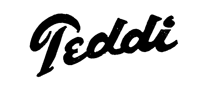 Trademark Logo TEDDI