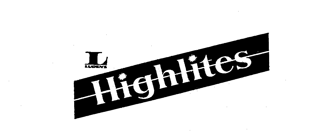 Trademark Logo L LUDEN'S HIGHLITES