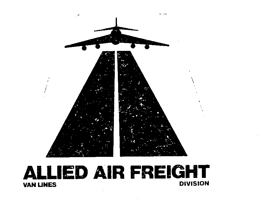 Trademark Logo ALLIED AIR FREIGHT VAN LINES DIVISION