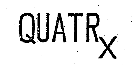 Trademark Logo QUATRX