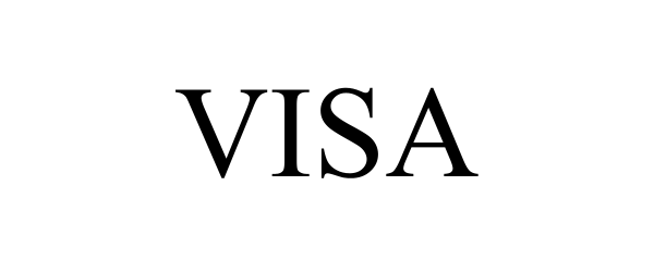 Trademark Logo VISA