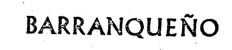 Trademark Logo BARRANQUENO