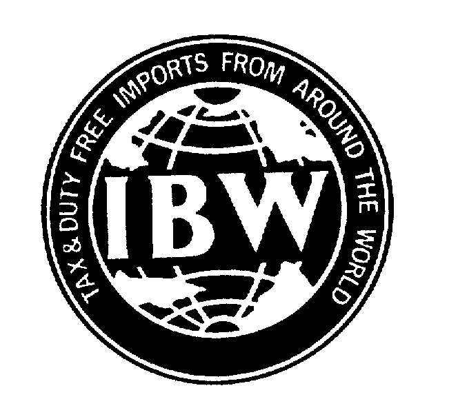  IBW TAX &amp; DUTY FREE IMPORTS FROM AROUND THE WORLD