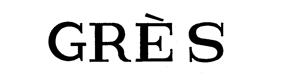 Trademark Logo GRES
