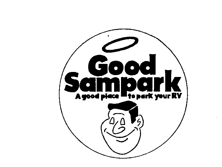 Trademark Logo GOOD SAMPARK A GOOD PLACE TO PARK YOUR RV