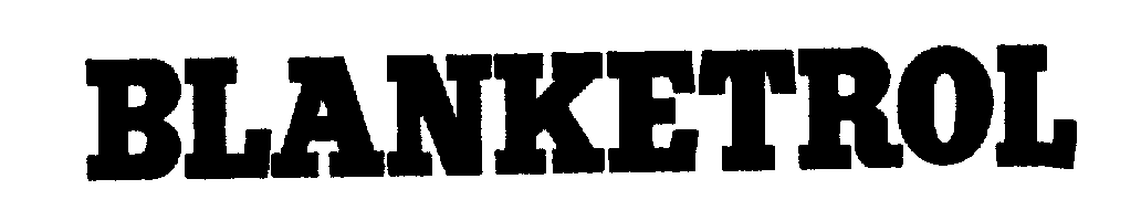 Trademark Logo BLANKETROL