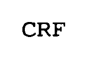 Trademark Logo CRF