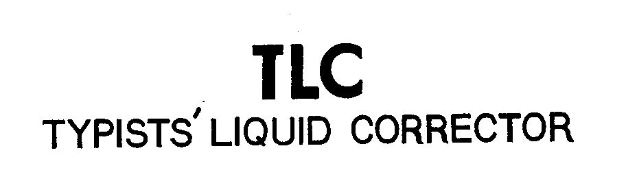  TLC TYPISTS' LIQUID CORRECTOR