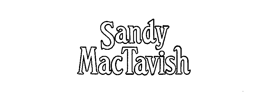 Trademark Logo SANDY MACTAVISH