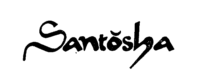 Trademark Logo SANTOSHA