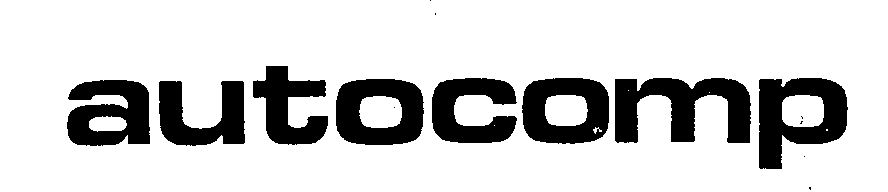 Trademark Logo AUTOCOMP