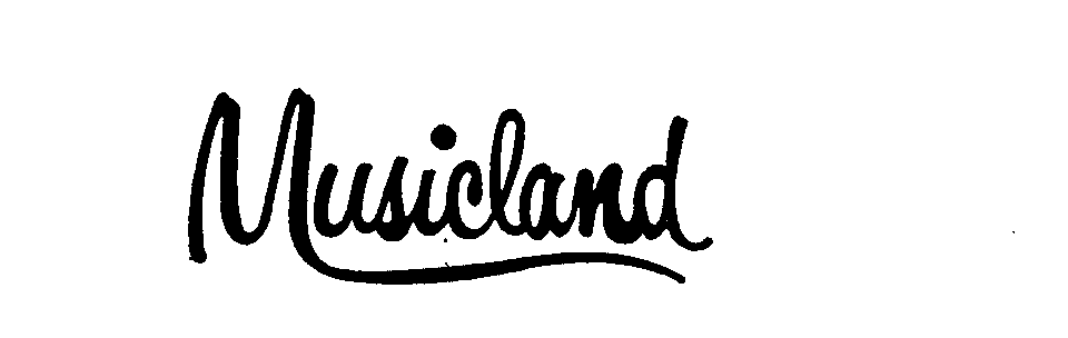Trademark Logo MUSICLAND
