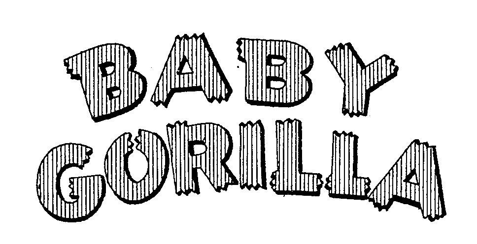 Trademark Logo BABY GORILLA