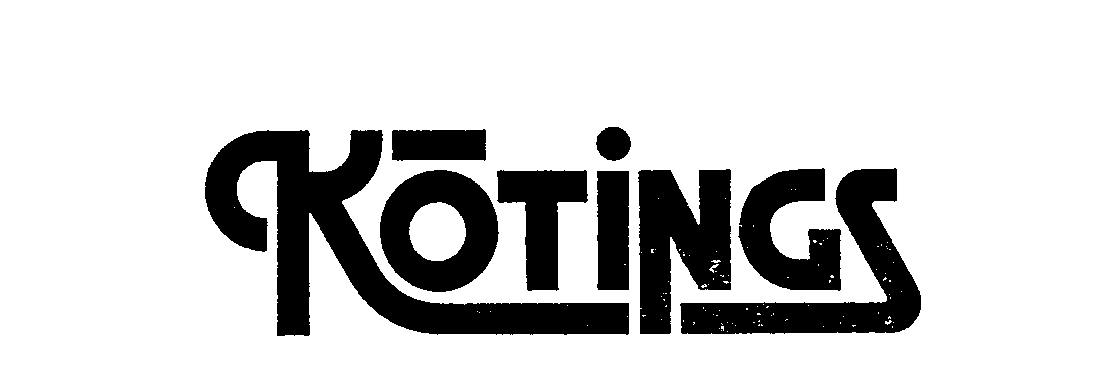 Trademark Logo KOTINGS