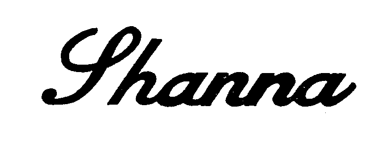 Trademark Logo SHANNA