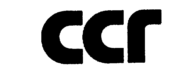 Trademark Logo CCR