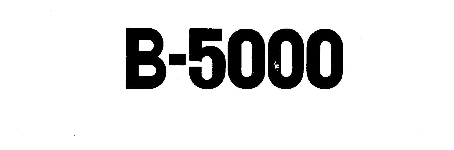  B-5000