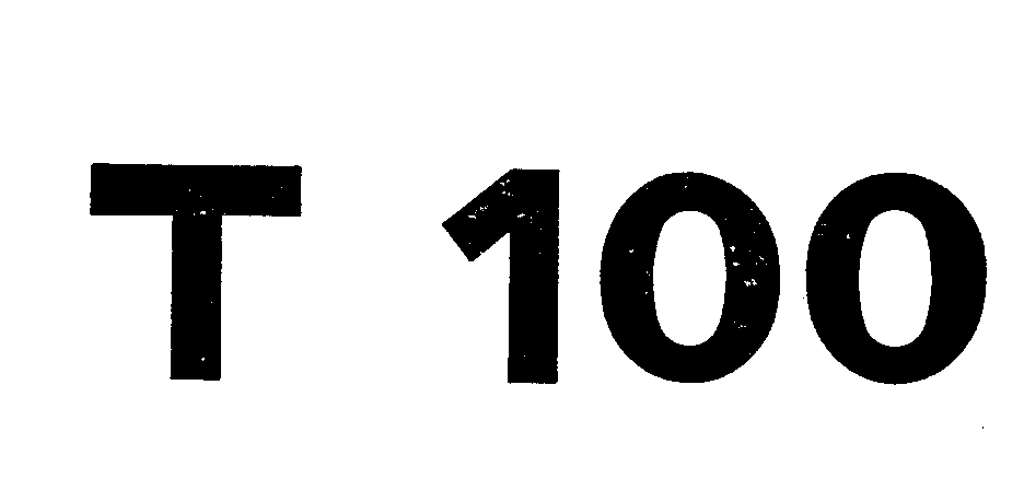 Trademark Logo T 100