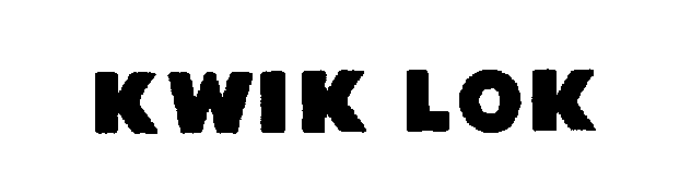 Trademark Logo KWIK LOK