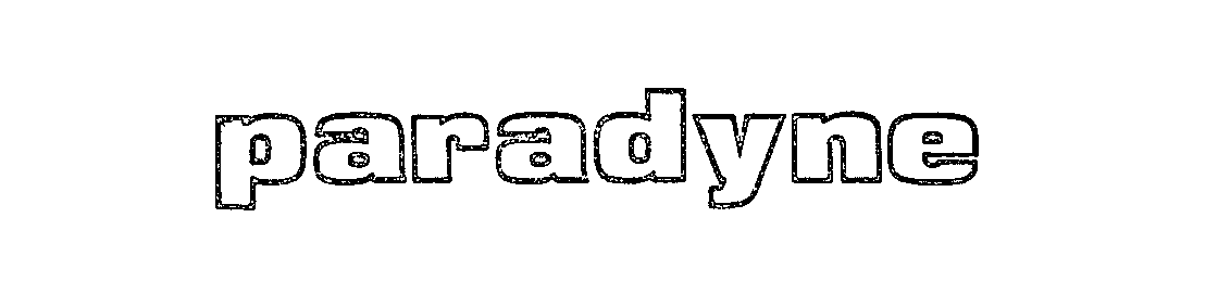 Trademark Logo PARADYNE