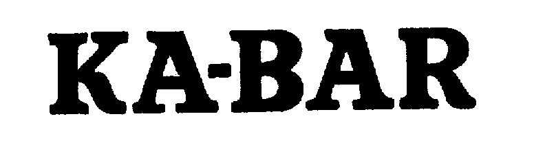 Trademark Logo KA-BAR