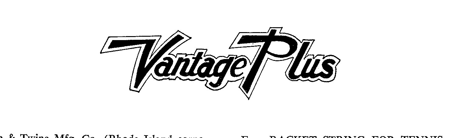 Trademark Logo VANTAGE PLUS