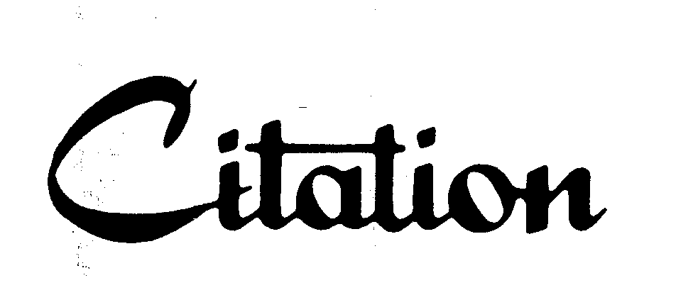 Trademark Logo CITATION