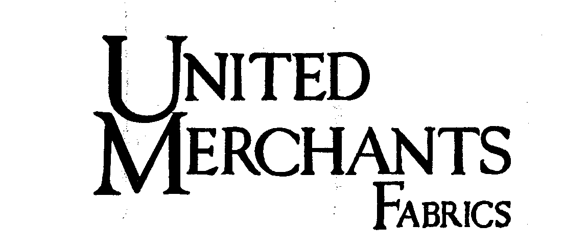 Trademark Logo UNITED MERCHANTS FABRICS
