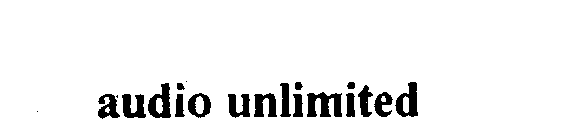 AUDIO UNLIMITED